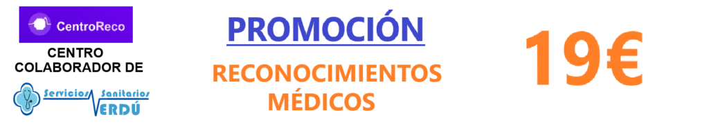 precio de reconocimientos médicos en zaragoza